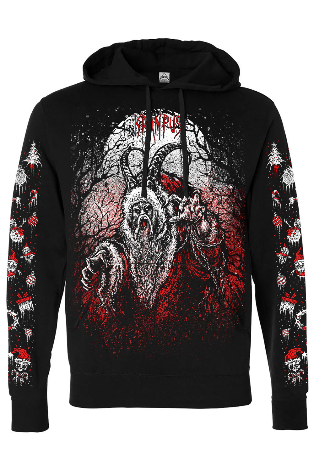 Naughty List Krampus Hoodie