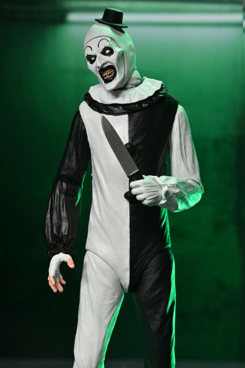 Terrifier 2 Ultimate Art the Clown & Little Pale Girl Action Figure Two-Pack