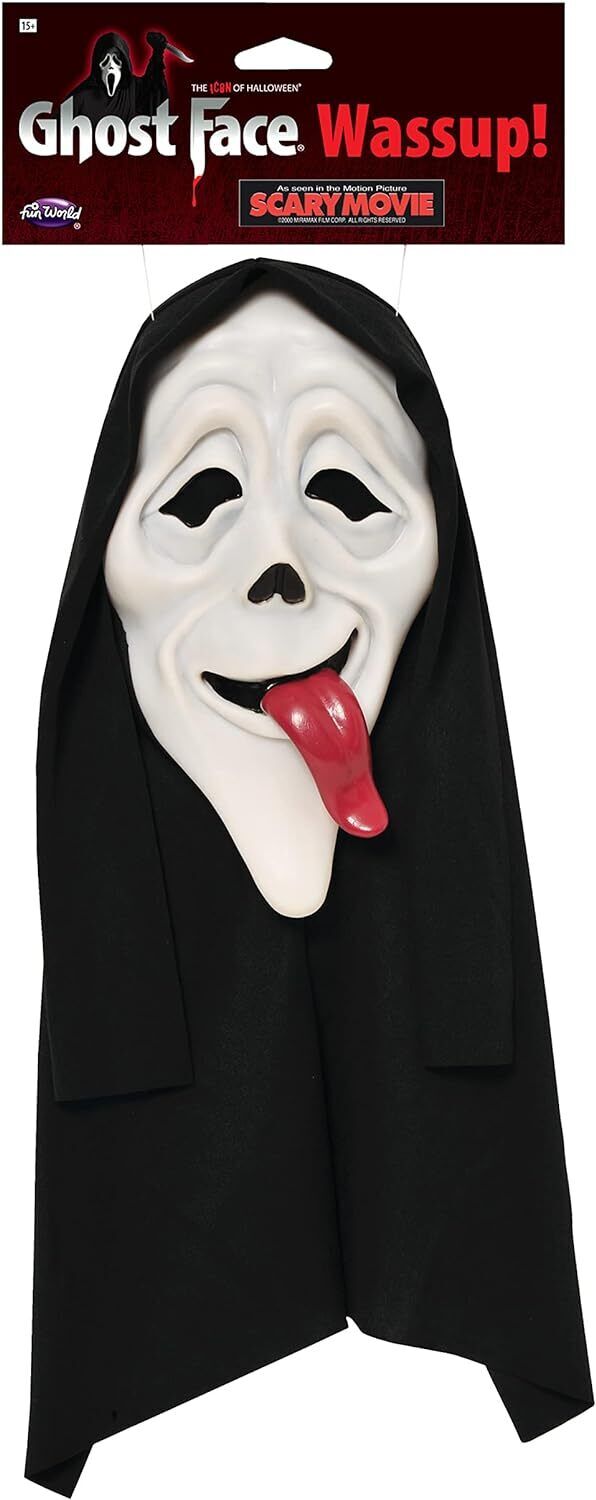 Fun World Officially Licensed Scary Movie “Waasss-Up” Mask