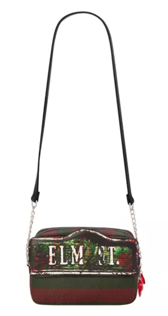 Nightmare On Elm St Freddy Krueger Crossbody Bag Purse