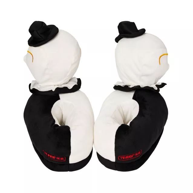 Terrifier Slippers Terrifier - Art the Clown Plush Slippers - Adult – The Horror Family LLC