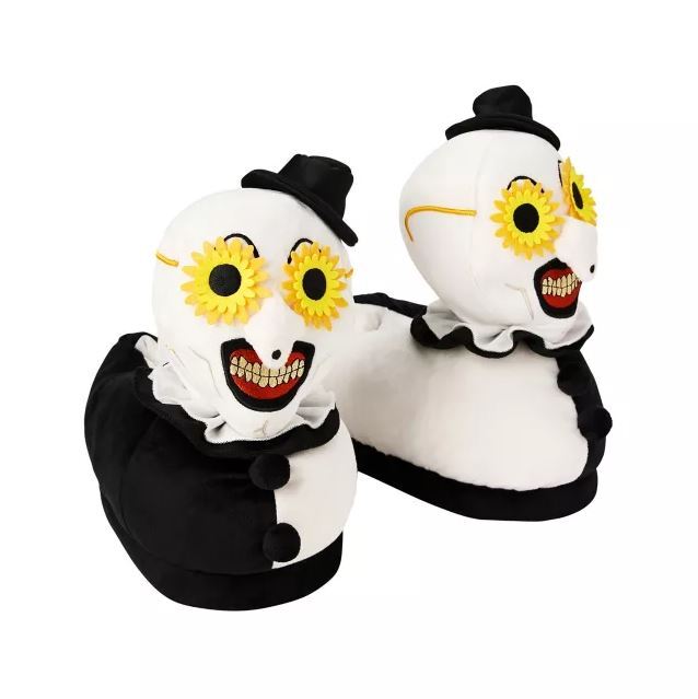 Terrifier - Art the Clown Plush Slippers -  Adult