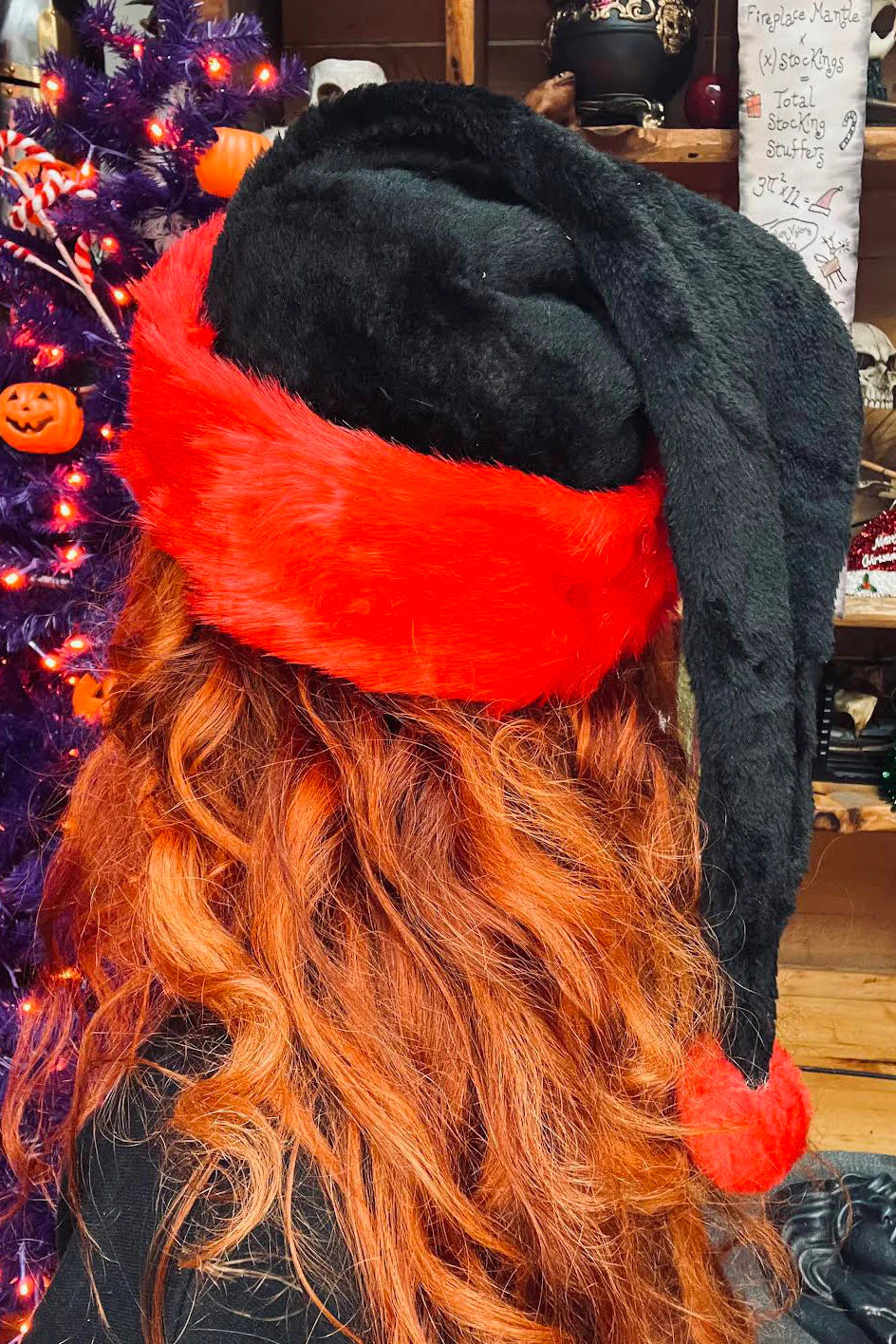 Santa Claws Hat [BLACK/RED]