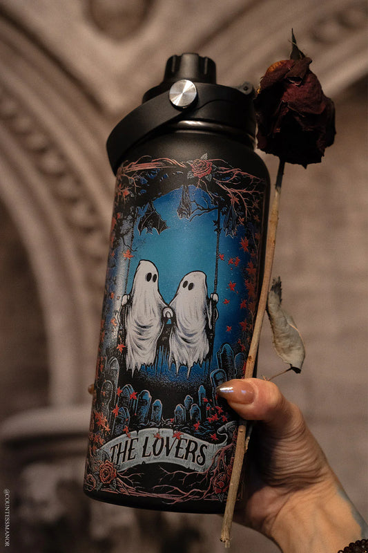 Ghost Love 32 Oz Water Bottle