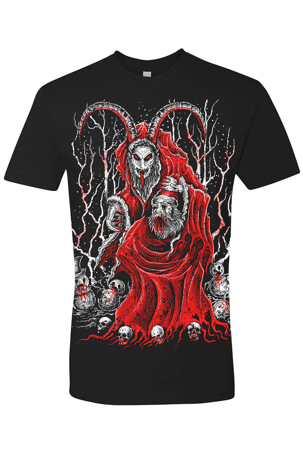Krampus Killing Christmas T-shirt
