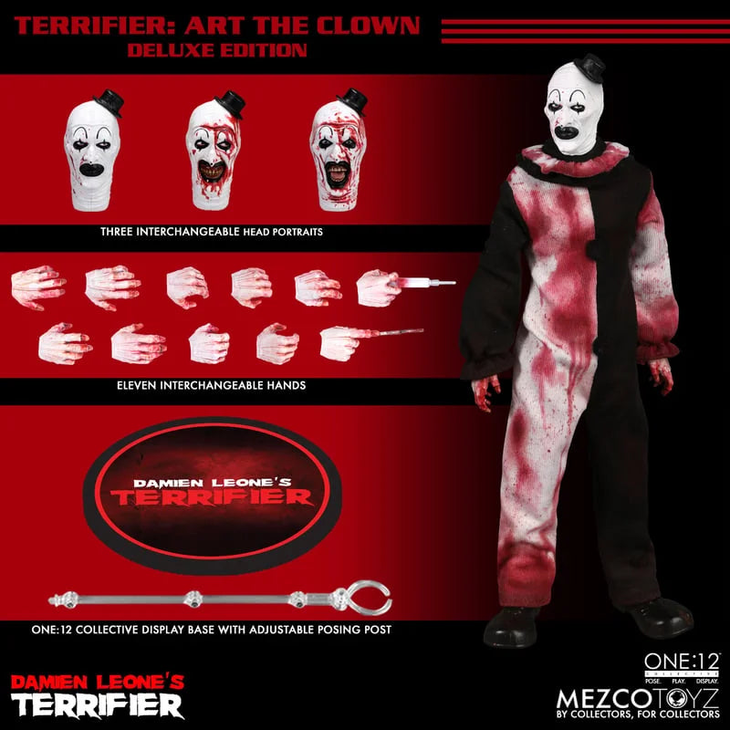 Terrifier One:12 Collective Art The Clown Deluxe Edition