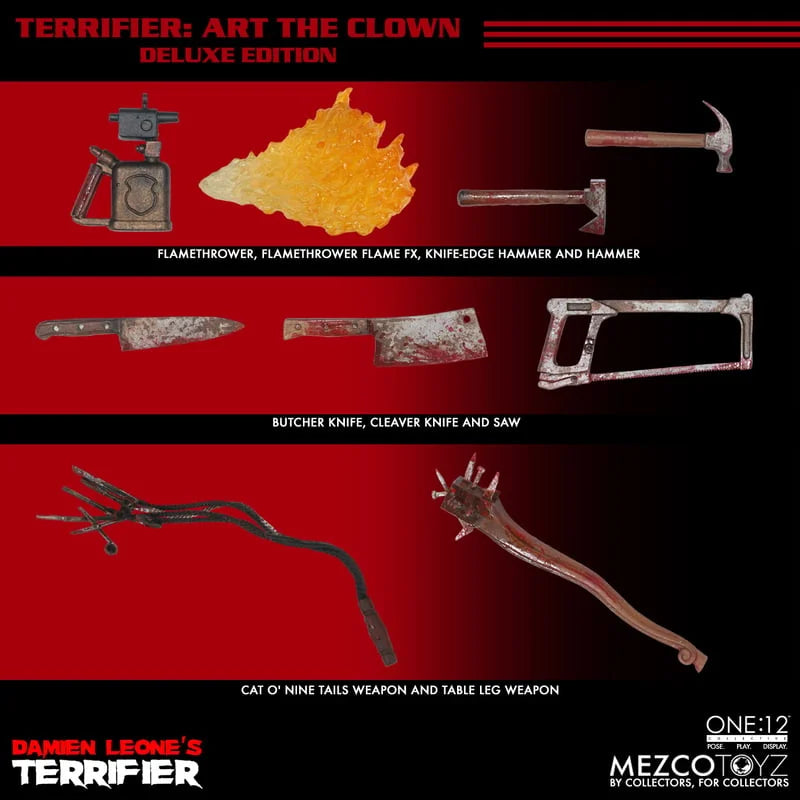 Terrifier One:12 Collective Art The Clown Deluxe Edition